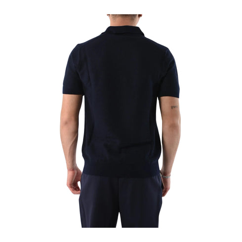 Boss Polo Polo Uomo Tempio a V Blu P24-BOSS50511775-404-S - Francavilla Moda